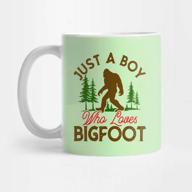 Boy Who Loves Bigfoot by machmigo